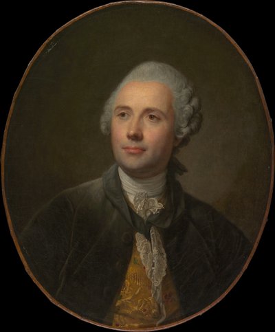 Jean JacquesCaffiéri1725-1792、ca。 1765年。 作： Jean Baptiste Greuze