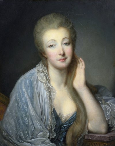 ジャンヌ・ベク、デュ・バリー伯爵夫人 作： Jean Baptiste Greuze