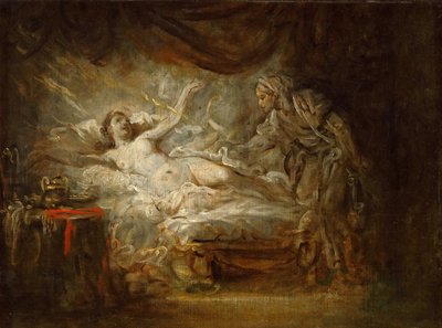 木星とアイギナ 作： Jean Baptiste Greuze