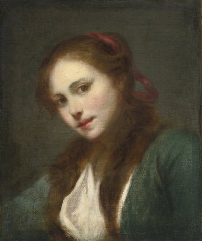 ラポロネーズポーランドの美しさ 作： Jean Baptiste Greuze