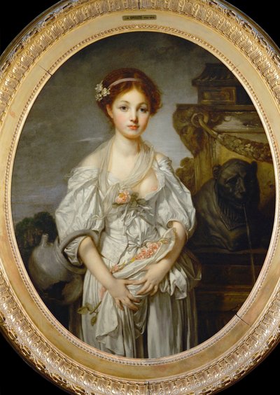 壊れた水差し... 作： Jean-Baptiste Greuze