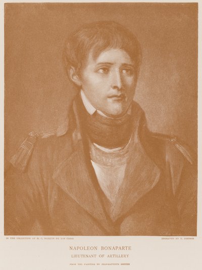 ナポレオン・ボナパルト 作： Jean Baptiste Greuze