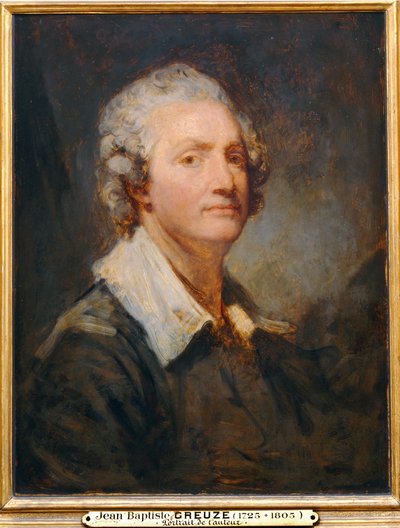 芸術家の肖像 - 自画像 ... 作： Jean-Baptiste Greuze