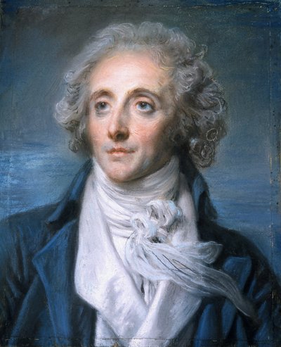 バプテスト長老と呼ばれるニコラ・ピエール・バティスト・アンセルムの肖像 作： Jean Baptiste Greuze