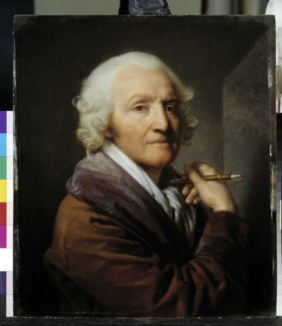 自画像時代 作： Jean Baptiste Greuze