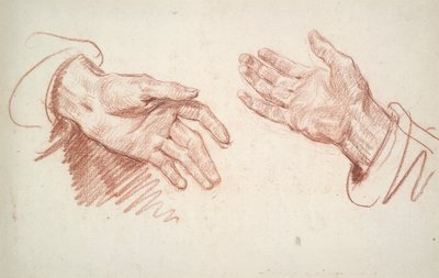 2ハンドの研究 作： Jean Baptiste Greuze