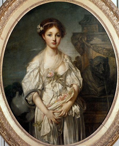壊れた水差し」（油彩・キャンバス、1771年～1773年頃 作： Jean Baptiste Greuze