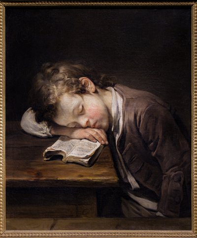 リトル・レイジー・ボーイ 作： Jean-Baptiste Greuze