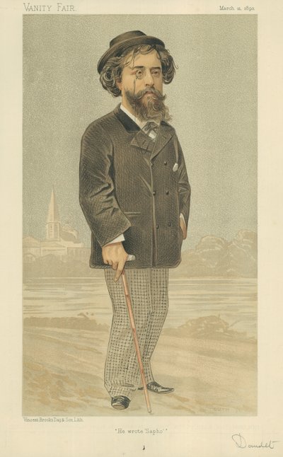 アルフォンス・ドーデ氏 作： Jean Baptiste Guth