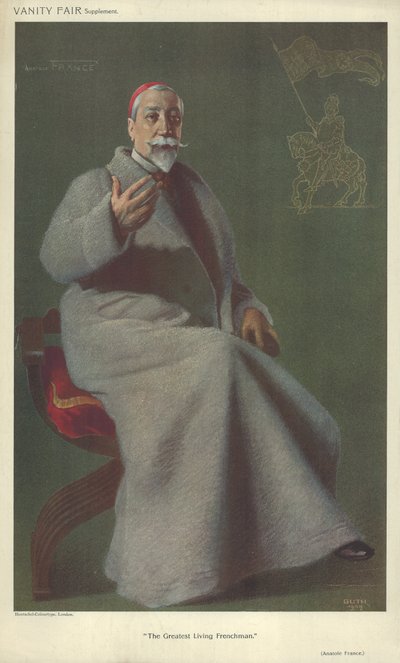 Mアナトールフランス 作： Jean Baptiste Guth