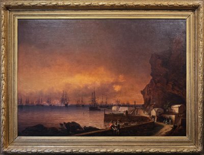 サント・ヘレネのフランス軍部隊 作： Jean Baptiste Henri Durand Brager