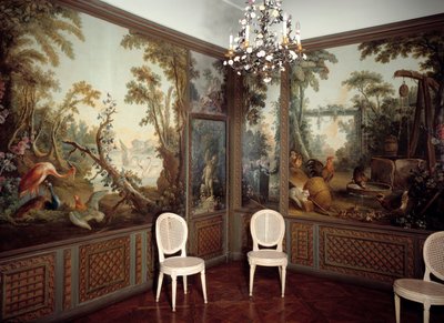 ジャン・バティスト・ヒュエ（1745-1811）が実現したサロン・ディアトーの内観 作： Jean Baptiste Huet