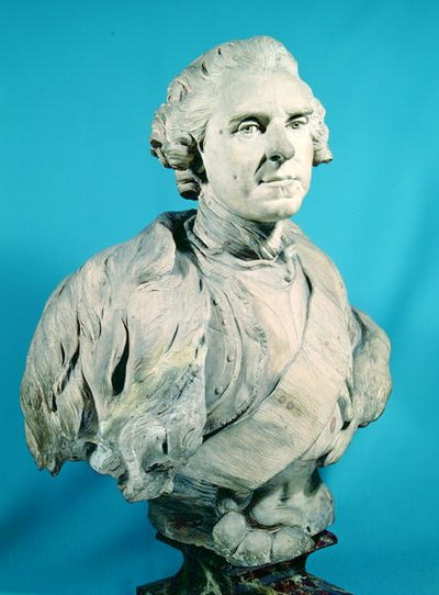モーリスの胸像（1696-1750）ザクセン州 作： Jean Baptiste II Lemoyne