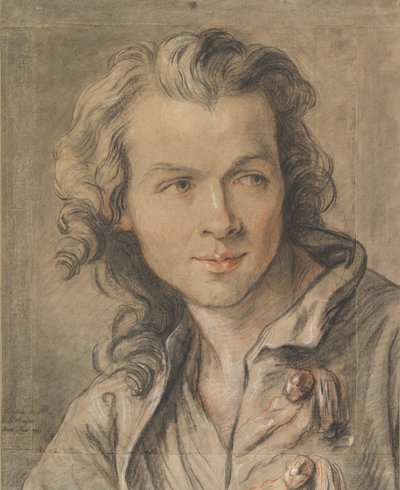 エティエンヌモーリスファルコネの肖像、1741年 作： Jean Baptiste II Lemoyne