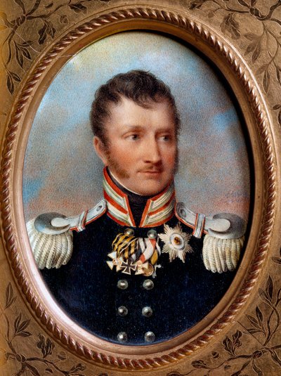 プロイセンのフレデリック・ウィリアム3世 - 「プロイセンのフレデリック・ウィリアム3世（1770-1840）の肖像」 ジョン・ザ・バプティスト・イサベイ（1767-1855）の絵画 19世紀 作： Jean Baptiste Isabey