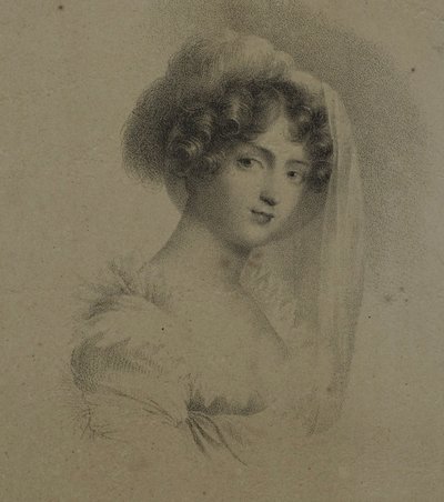夫人 ホレス・ベルネ 作： Jean Baptiste Isabey
