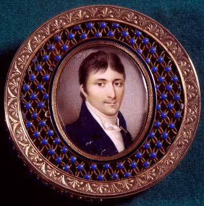 ルシアン・ボナパルト（1775-1840）の肖像 ジャン・バティスト・イサベイ（1767-1855）の絵画 作： Jean Baptiste Isabey