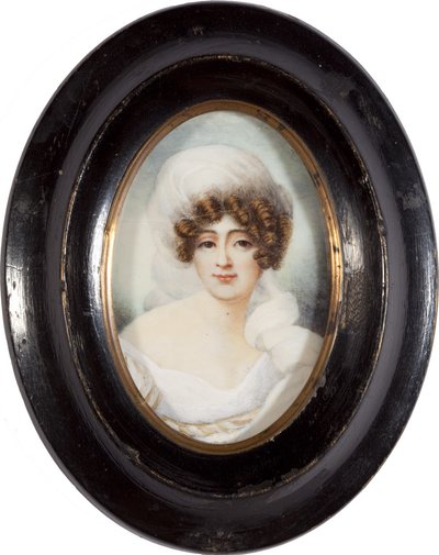 マリア伯爵夫人ワレフスカ1786-1817の肖像 作： Jean Baptiste Isabey