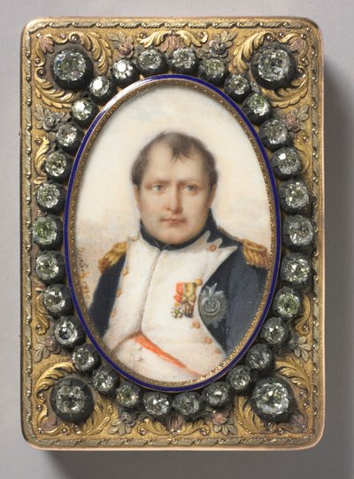 ナポレオン1世の肖像、1810年フランス皇帝。 作： Jean Baptiste Isabey
