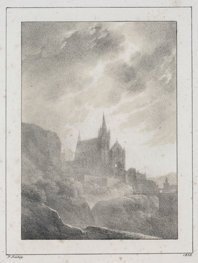 その大聖堂 作： Jean Baptiste Isabey
