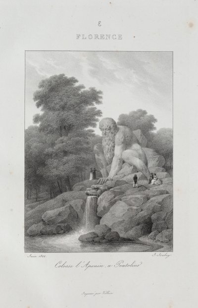 1822年のイタリア旅行 作： Jean Baptiste Isabey