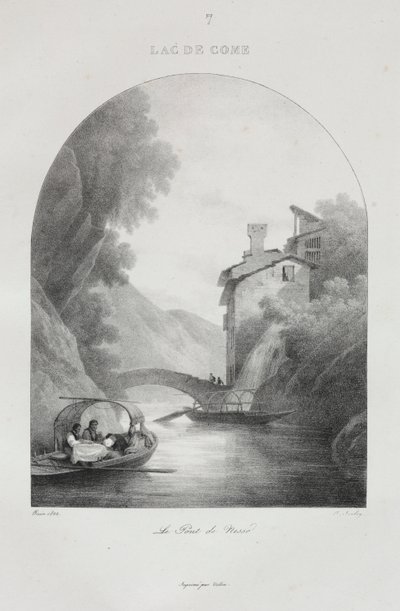 1822年のイタリア旅行 作： Jean Baptiste Isabey