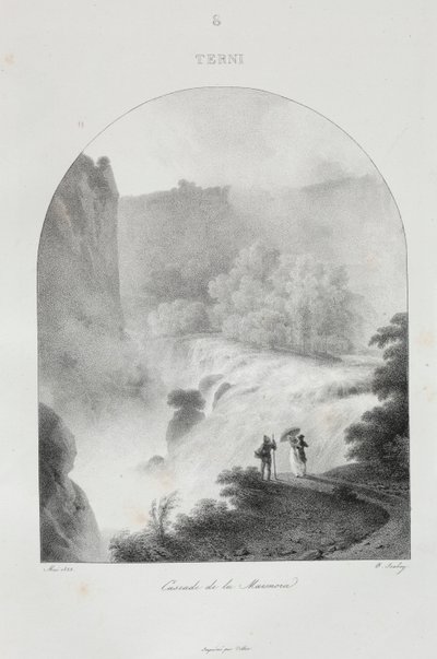1822年のイタリア旅行 作： Jean Baptiste Isabey