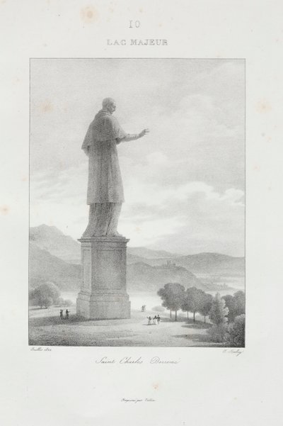 1822年のイタリア旅行 作： Jean Baptiste Isabey