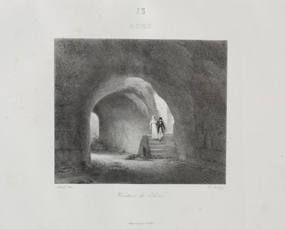 1822年のイタリア旅行 作： Jean Baptiste Isabey