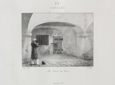 1822年のイタリア旅行 作： Jean Baptiste Isabey