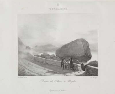 1822年のイタリア旅行 作： Jean Baptiste Isabey