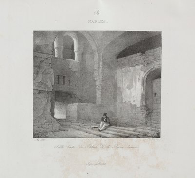 1822年のイタリア旅行 作： Jean Baptiste Isabey