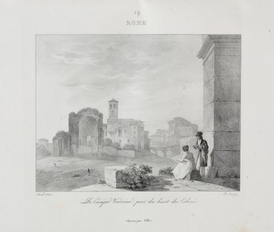 1822年のイタリア旅行 作： Jean Baptiste Isabey
