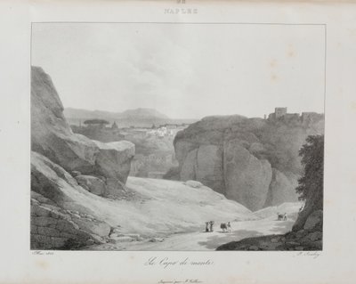 1822年のイタリア旅行 作： Jean Baptiste Isabey