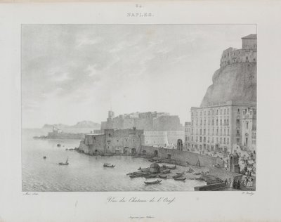 1822年のイタリア旅行 作： Jean Baptiste Isabey