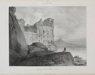 1822年のイタリア旅行 作： Jean Baptiste Isabey