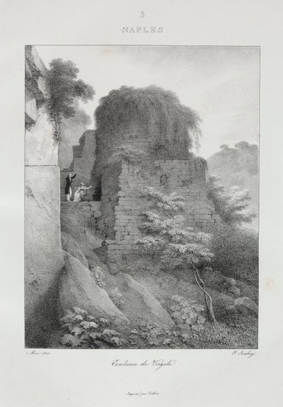 1822年、1833年のイタリア旅行。 作： Jean Baptiste Isabey