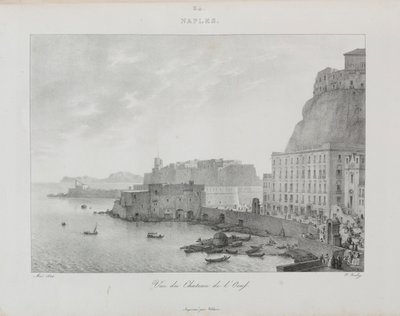 1822年、1833年のイタリア旅行。 作： Jean Baptiste Isabey