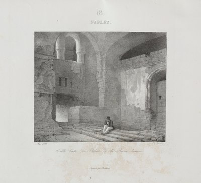 1822年、1833年のイタリア旅行。 作： Jean Baptiste Isabey