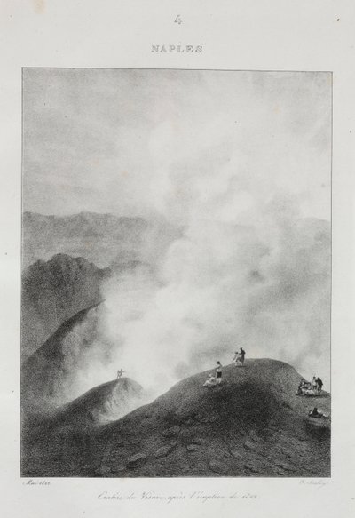 1822年、1833年のイタリア旅行。 作： Jean Baptiste Isabey