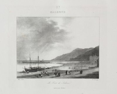 1822年、1833年のイタリア旅行。 作： Jean Baptiste Isabey