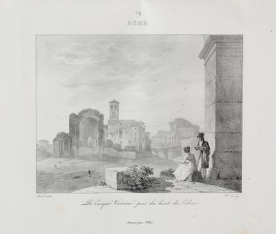 1822年、1833年のイタリア旅行。 作： Jean Baptiste Isabey
