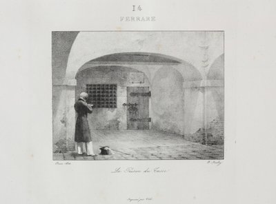 1822年、1833年のイタリア旅行。 作： Jean Baptiste Isabey