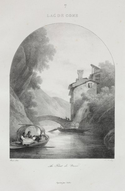 1822年、1833年のイタリア旅行。 作： Jean Baptiste Isabey