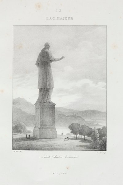 1822年、1833年のイタリア旅行。 作： Jean Baptiste Isabey