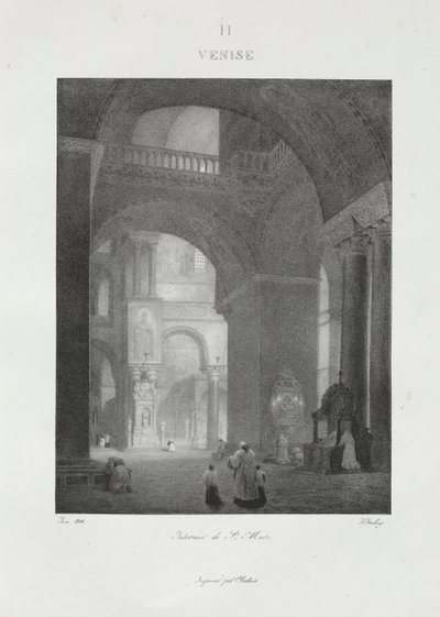 1822年、1833年のイタリア旅行。 作： Jean Baptiste Isabey