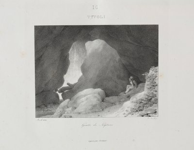1822年、1833年のイタリア旅行。 作： Jean Baptiste Isabey