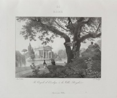 1822年、1833年のイタリア旅行。 作： Jean Baptiste Isabey