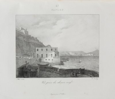 1822年、1833年のイタリア旅行。 作： Jean Baptiste Isabey