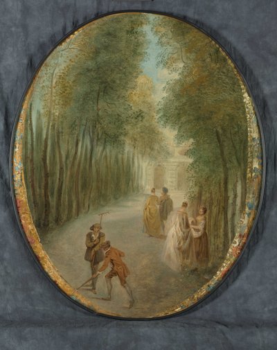 春、1720〜36年頃 作： Jean Baptiste Joseph Pater